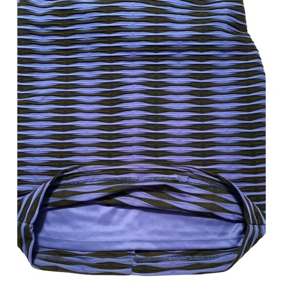 CALVIN KLEIN Womens Gorgeous Cobalt Blue & Black Sheath Dress Small Business - Picture 5 of 11